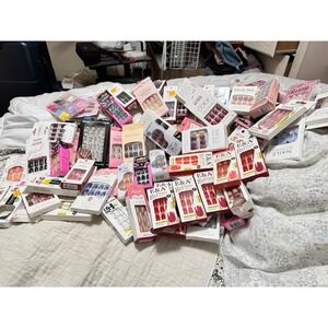 Huge Collection of Press on Nails - KISS Impress, Color FX, E&A Red, Pink, more